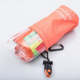First-aid Tent Insulation Mat (Option: Orange-With whistle bag)
