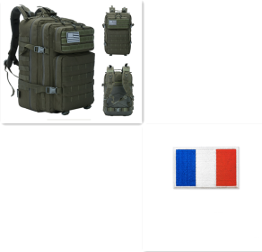 Outdoor Mountaineering Bag Tactical Leisure Bag Army Fan Travel Computer Bag Individual Soldier Package (Option: Military Green 3Style)